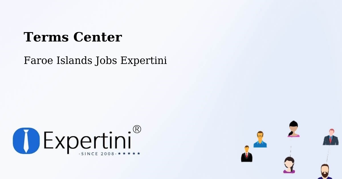 Terms of Service – Toftanes - Faroe Islands Jobs Expertini